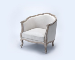 French Armchair rental Austin, TX