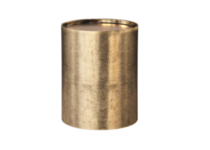 GOLD HAMMERED SIDE TABLE rental Nashville, TN