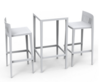 White Bistro Set rental in Los Angeles, CA
