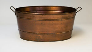 Copper Beverage Tub rental San Francisco-Oakland-San Jose, CA