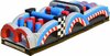 36 ft Racing Obstacle Course rental in Austin, TX