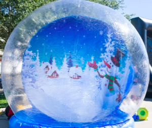 Human Snow Globe rental Los Angeles, CA
