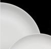 Coupe White China Salad/Dessert Plate - 7.5 rental in Houston, TX