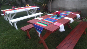 6' Picnic Table rental Los Angeles, CA