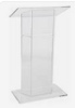 Clear Acrylic Podium rental in Los Angeles, CA