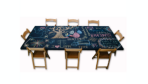 Blacktop Kid's Table rental Los Angeles, CA