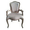 French Country Wood Arm Chair rental in Atlanta, GA