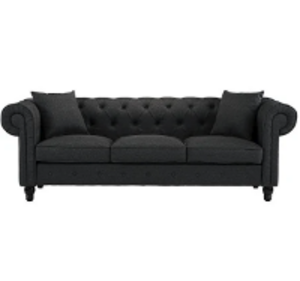 Gray Tufted Sofa rental Salt Lake City, UT