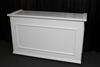 White Wooden Bar rental in Philadelphia, PA