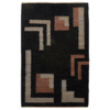 5x8 Black Geo Jute Rug rental in Phoenix, AZ