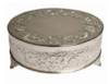 Round Silver Cake Stand rental in Phoenix, AZ