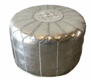 Silver Pouf rental Denver, CO