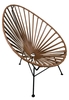 Brown Leather Woven Chair rental in Denver, CO