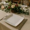 White China Square Dinner  Plate rental in Philadelphia, PA