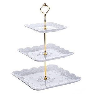 Porcelein 3 Tier Dessert Tray rental Philadelphia, PA