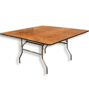 72" Square Table rental Phoenix, AZ