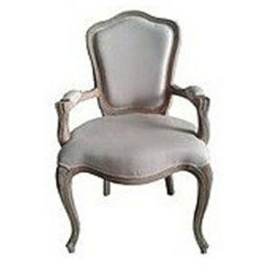 French Country Wood Arm Chair rental Denver, CO