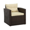 Brown Wicker Arm Chair rental in Atlanta, GA