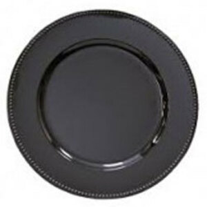 Black Acrylic Charger Plate 13" rental Phoenix, AZ