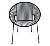 Black PVC Cord Chair rental in Denver, CO