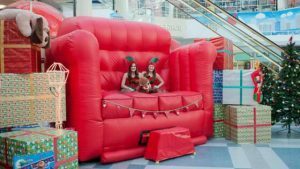 Big Red Sofa rental Denver, CO