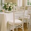 White Chiavari Chair with Pad rental in Denver, CO