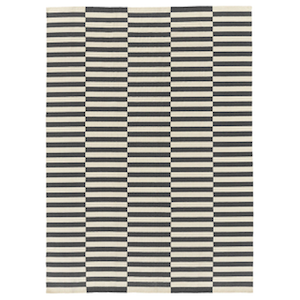 8x10 Checker Flatwoven Rug rental Denver, CO