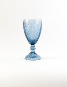 Blue Carousel Goblet rental Atlanta, GA