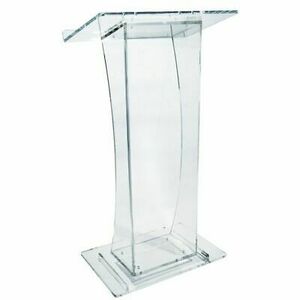 Clear Lucite Podium rental Philadelphia, PA