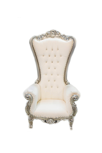 King & Queen Throne Chairs rental Denver, CO