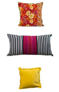 Multi-colored throw pillows rental Philadelphia, PA