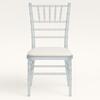 Ice Chiavari Chair with Pad rental in Phoenix, AZ