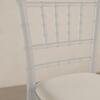 Ice Chiavari Chair with Pad rental in Phoenix, AZ