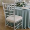 Ice Chiavari Chair with Pad rental in Phoenix, AZ
