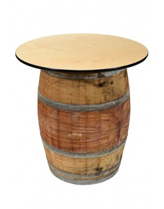 Wine Barrel Cocktail Table rental Phoenix, AZ