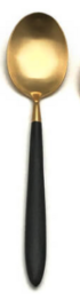 Black and gold soup spoon rental Philadelphia, PA