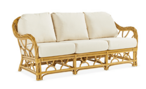 Rattan Sofa rental Denver, CO