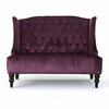 Amethyst Velvet Settee rental in Denver, CO