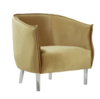 Gold Chair with Lucite Legs rental in Denver, CO