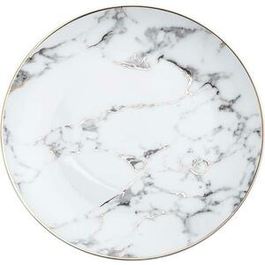 Marble Gold Rim Dinner Plate rental Denver, CO
