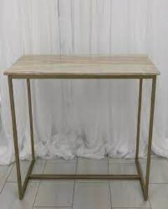 Gold Communal Table rental Denver, CO