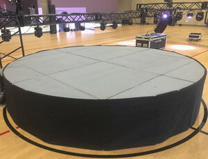 12' Circle Stage rental Denver, CO