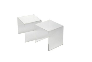 Acrylic Side Table rental Denver, CO