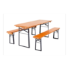 Brown Table and Bench Set rental in Denver, CO