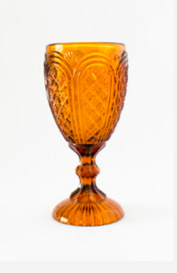 Amber Carousel Goblet rental Phoenix, AZ