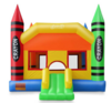 Small Bouncy House Crayon rental in Austin, TX