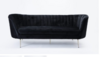 Lindy-Black and Gold Modern Sofa rental in Denver, CO