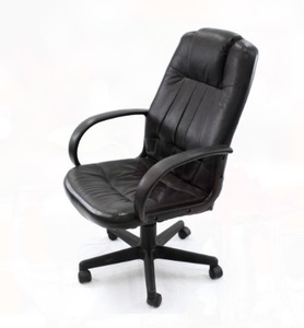 Executive Black Leather Chair rental Miami-Ft. Lauderdale, FL