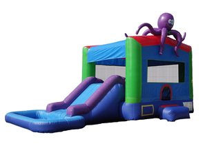 Combo Dry or Water Slide - Octopus rental Miami-Ft. Lauderdale, FL