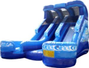 19' Double Dry or Water Slide rental Miami-Ft. Lauderdale, FL